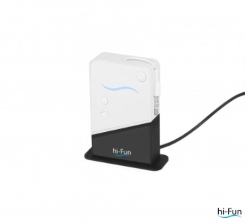 HIFUNFUN Base ricaricabile Hi-Fun Hi-Freedom con ricevitore bluetooth bianco